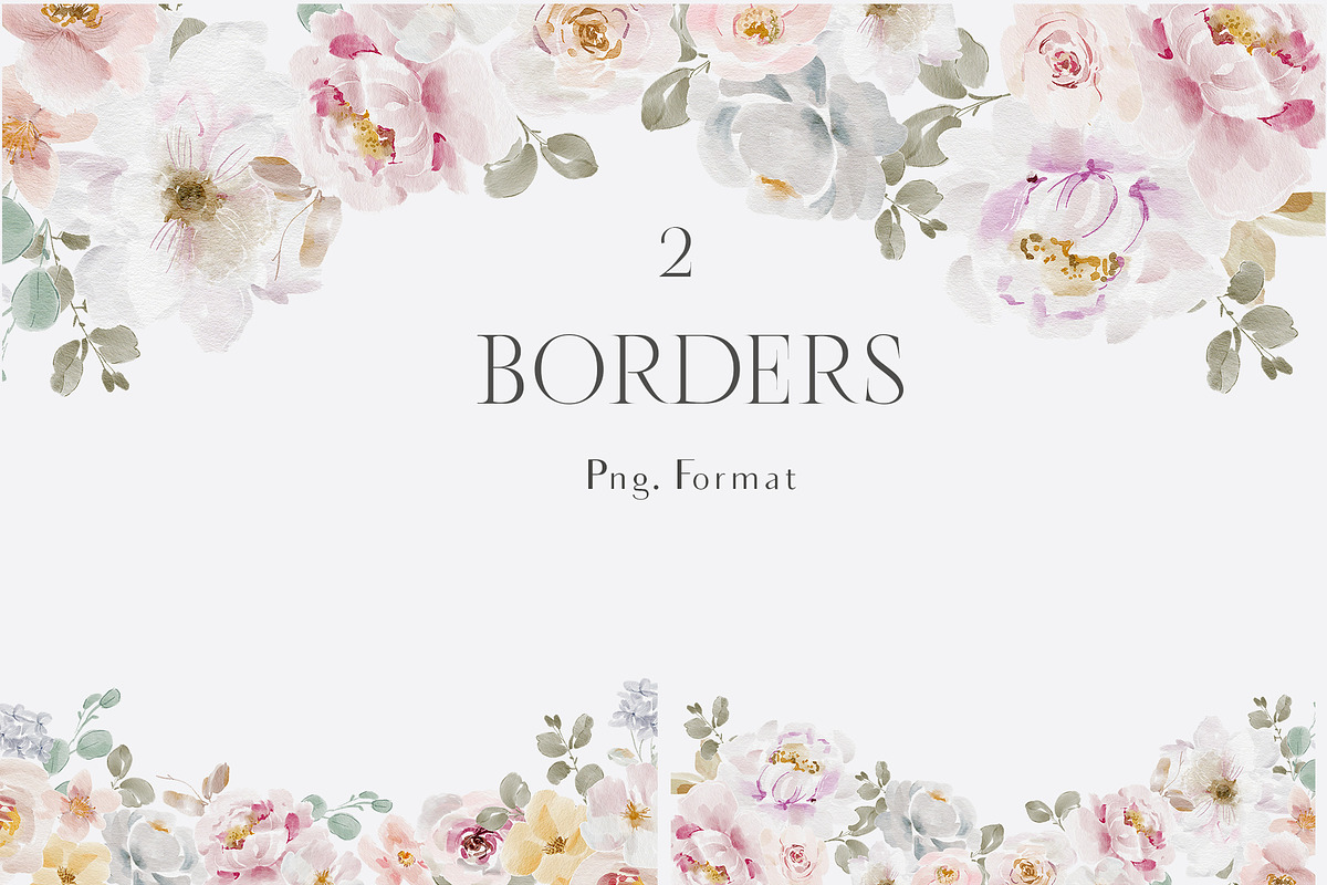 Watercolor Spring Flowers Collection, a Decorative Illustration by Grace Noboa Illustrations (Photo 8 of 10)