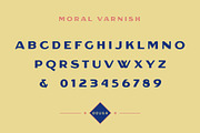 Moral Varnish Sans Serif & Stencil, a Handwritten Font by 1871 Project (Thumbnail 6 of 9)