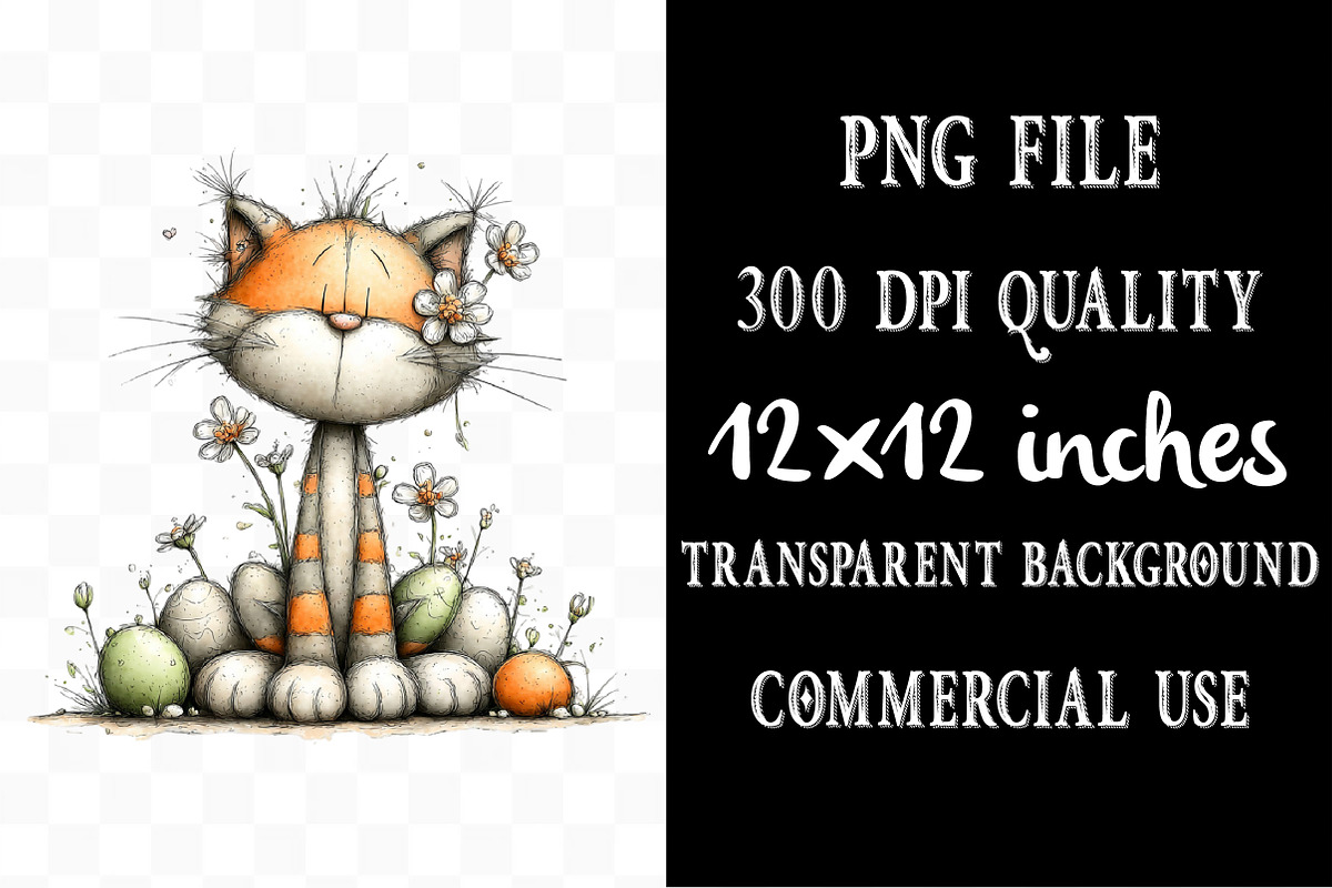Whimsical Easter Animals Clipart, an Illustration by Designking (Photo 4 of 5)