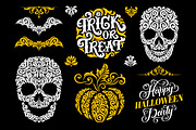 Halloween illustration | 13 elements, an Illustration by bariskina (Thumbnail 1 of 4)
