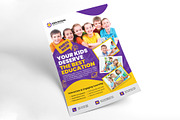 Kids School Education Flyer Template, a Flyer Template by Artonix (Thumbnail 2 of 3)