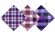 Purple Plaid Patterns, a Texture Illustration by DreamPrint404 (Thumbnail 4 of 4)