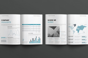 Company Profile Layout Design