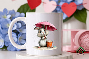 Whimsical Summer Bunny Clipart, an Illustration by Craft Nest (Thumbnail 8 of 12)
