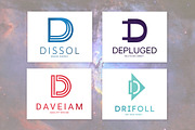20 D Letter Alphabetic Logos, a Branding & Logo Template by AN Productions (Thumbnail 4 of 9)