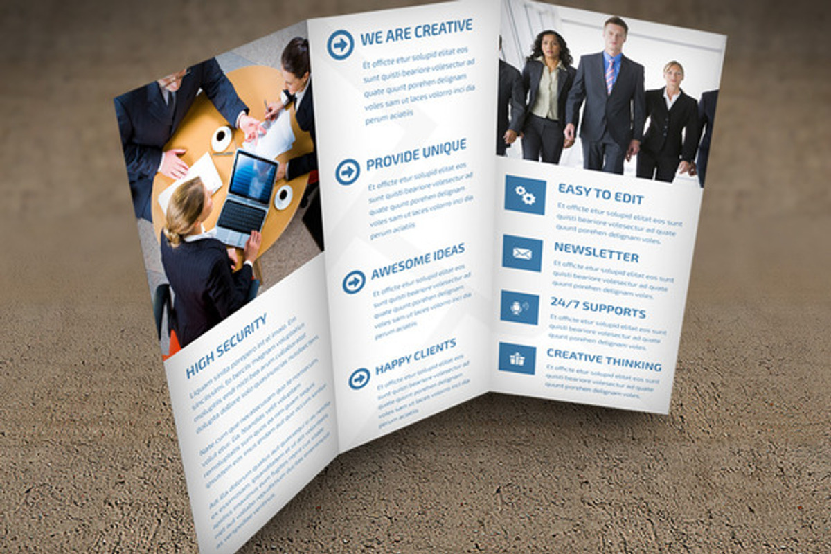 Tri Fold Brochure, a Brochure Template by Hervat (Photo 2 of 4)