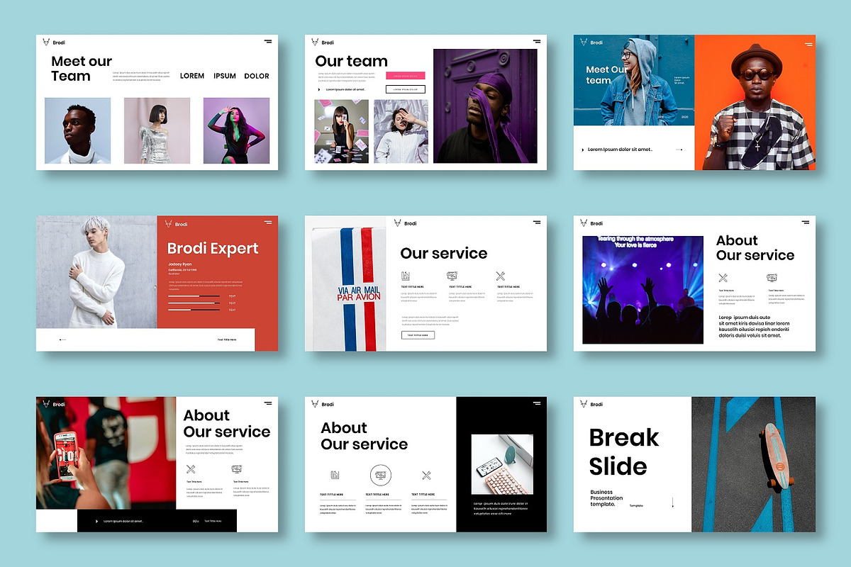 Brodi – Business Keynote Template, a Presentation Template by Dens Creative Studio (Photo 3 of 6)