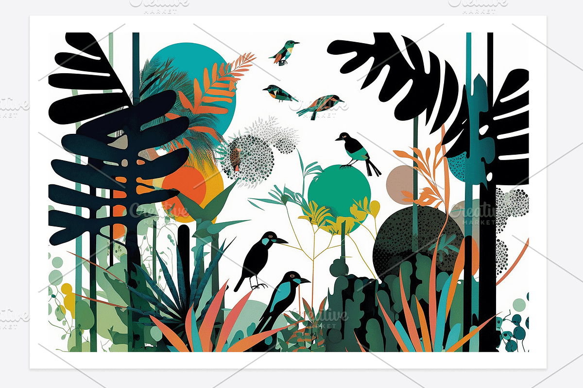 Fore Collection · The Forest, a Decorative Illustration by milatovar (Photo 11 of 14)