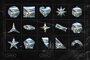 Holographic Stickers, an Object Graphic by Design Studio (Thumbnail 3 of 3)
