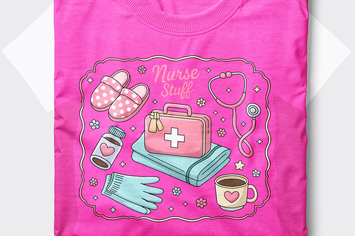 Nurse Stuff Png Registered Nurse Png, a Seasonal Illustration by Unique Design Team (Photo 4 of 7)