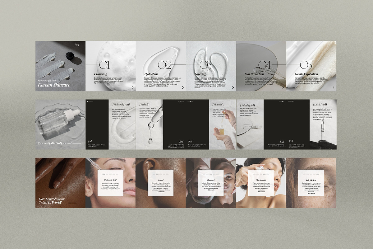 Skincare Instagram Post Templates, a Social Media Template by Terraa Studio Design (Photo 10 of 10)