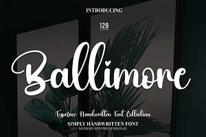 Ballimore Script Font