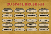 Space Brush for Procreate, a Brush Add-On by SHAKA (Thumbnail 2 of 7)