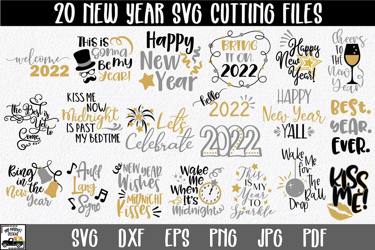 The Ultimate Holiday SVG Bundle, an Education Illustration by OldMarket Designs (Photo 3 of 13)