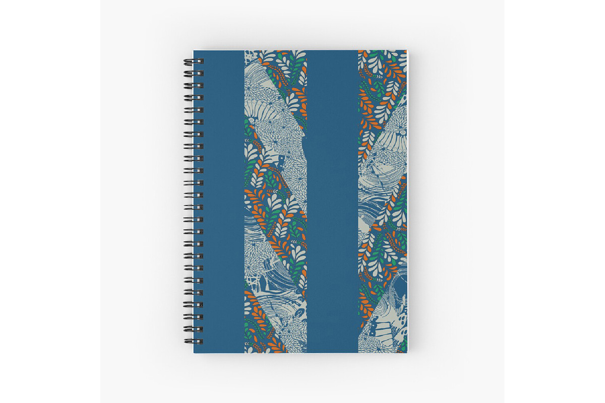 Edge of Botanica – Multi-Stripe, a Texture Illustration by kraalikaacreations (Photo 7 of 11)