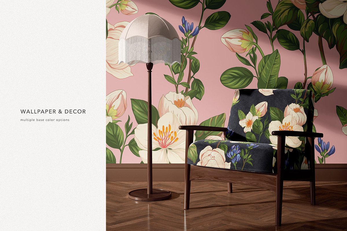 Wild Rose Patterns & Motifs. Botanic, a Pattern Graphic by likorbut