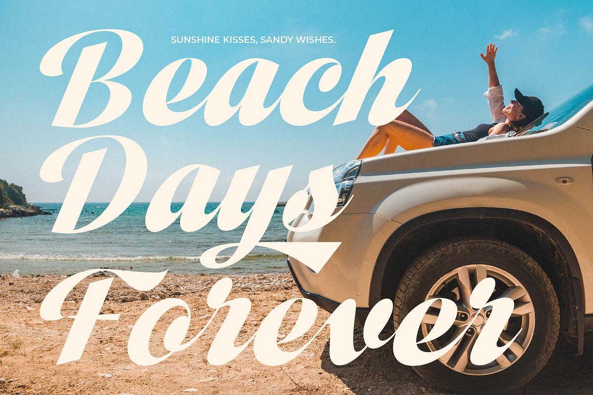Vintage Charge Bold Retro Script, a Script Font by timelesstype.co (Photo 4 of 20)