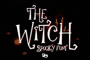 The Witch - Spooky Font, a Font by Dm Studio (Thumbnail 1 of 7)