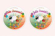 Kids Birthday Party DVD Covers Vol01, a Stationery Template by Sargatal (Thumbnail 2 of 6)