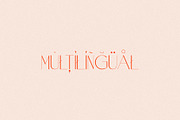 Ochra - Chic Trio Sans, a Sans Serif Font by Mikhail Fukurou (Thumbnail 8 of 8)