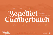 Britania Ligatura, a Font by Aluyeah Studio (Thumbnail 4 of 16)