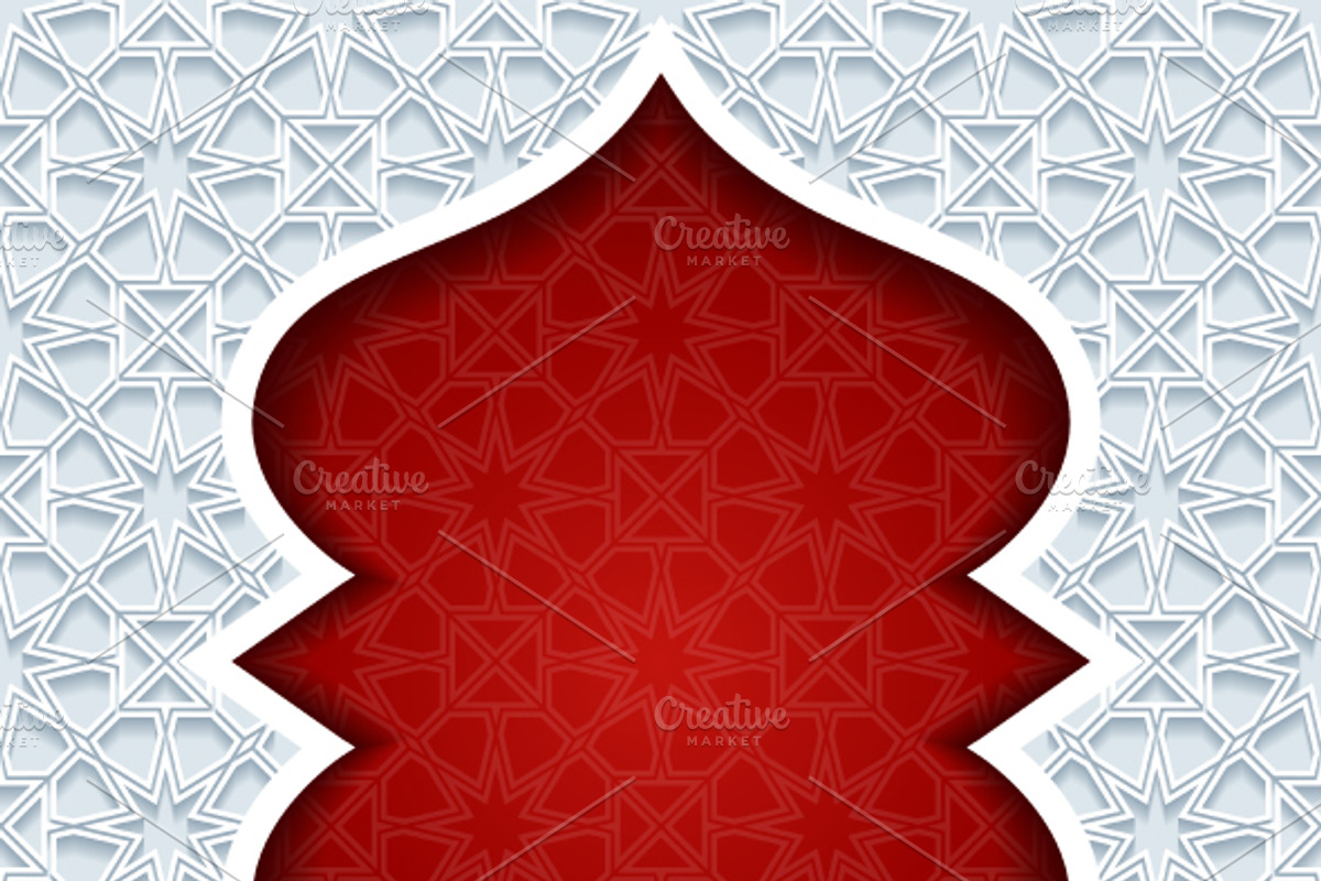 Set of traditional backgrounds, a Decorative Illustration by Absent A