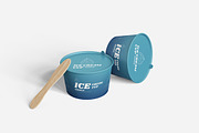 Ice Cream Cup Mockup, a Product Mockup by bimockup (Thumbnail 5 of 6)