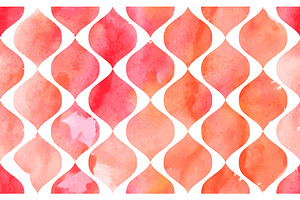 11 Watercolor Seamless Patterns