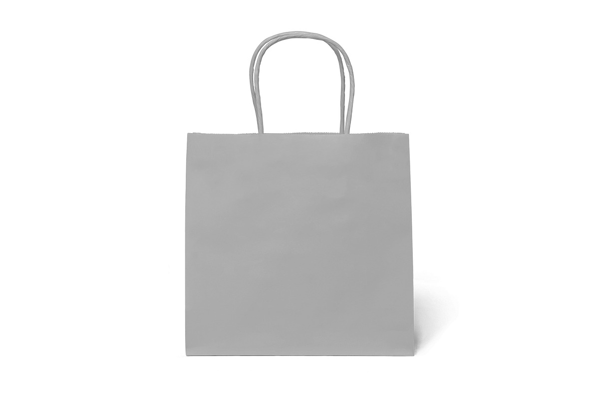 Paper Bag Mockup, a Packaging Mockup by mockupbuys (Photo 2 of 3)
