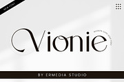 Vionie Sans Serif Font, a Sans Serif Font by Ermedia Studio (Thumbnail 1 of 12)
