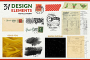 Complete Vintage Christmas Graphics, a Seasonal Illustration by French Kiss Collections (Thumbnail 18 of 28)