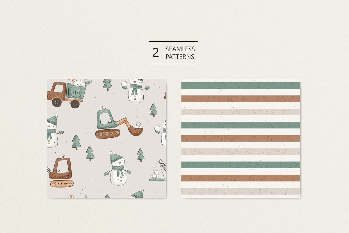 Winter construction, a Pattern Graphic by Olena Kuznietsova (Photo 2 of 9)