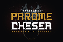 Parome Chesea - Font
