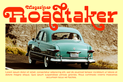 Dhefani - Vintage Slab Font, a Slab Serif Font by RagamKata (Thumbnail 4 of 10)