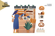Bakery, Small business (vector), a Templates & Theme by Grivina's shop (Thumbnail 10 of 19)