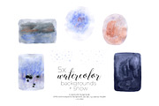 A Walk in the Mountains Watercolors, a Decorative Illustration by Bibela (Thumbnail 8 of 14)