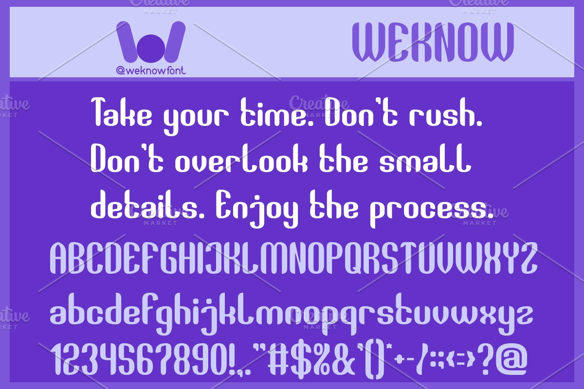 The Processor font, a Font by weknow (Photo 2 of 8)