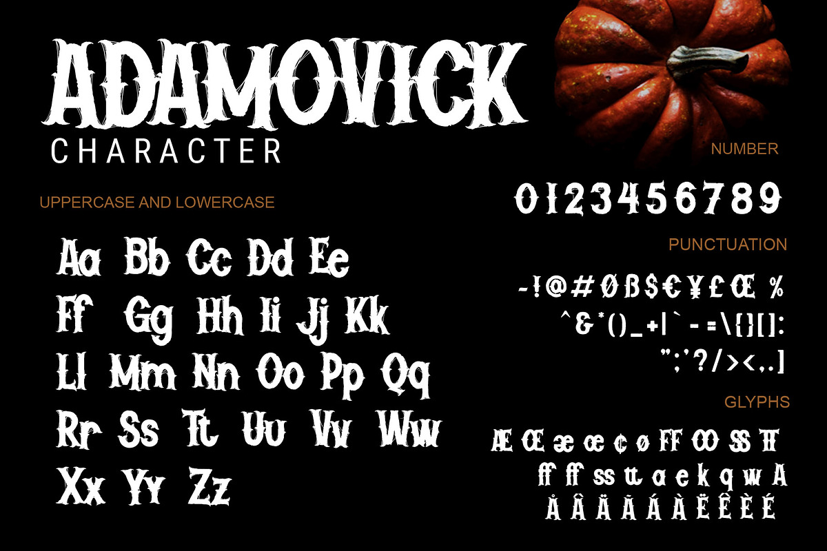 Adamovick, a Font by LetterStock (Photo 6 of 8)