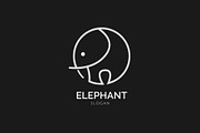 Simple elephant logo, icon symbol, a Branding & Logo Template by Logocreative (Thumbnail 3 of 3)