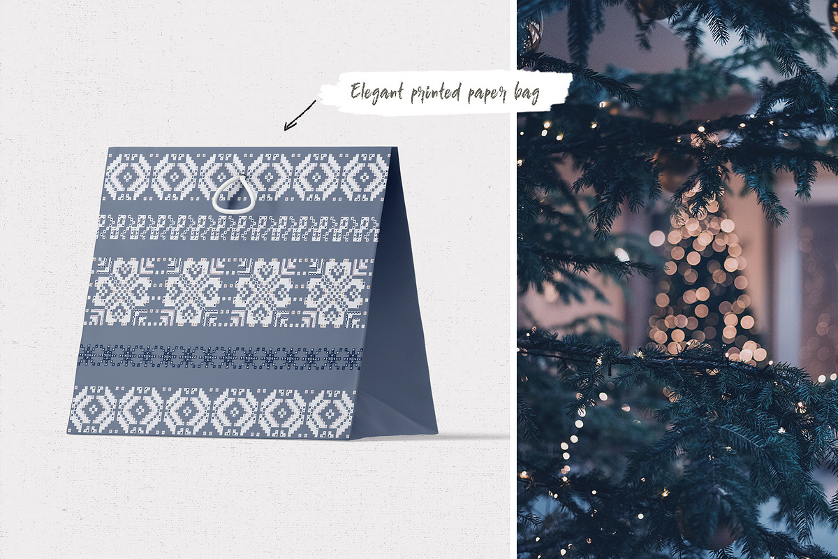 Scandi knit ornaments collection, an Animal Illustration by Gray Cat Graphics (Photo 15 of 18)