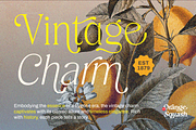 Orange Squash Pro - Vintage Serif, a Serif Font by Pixesia Studio (Thumbnail 3 of 10)