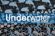 Underwater Pattern Collection, a Pattern Graphic by MarynArts (Thumbnail 1 of 5)