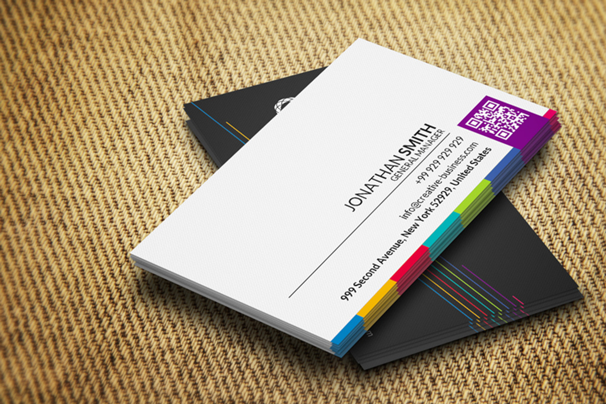 Minimal Business Card CM072, a Business Card Template by annozio (Photo 3 of 4)