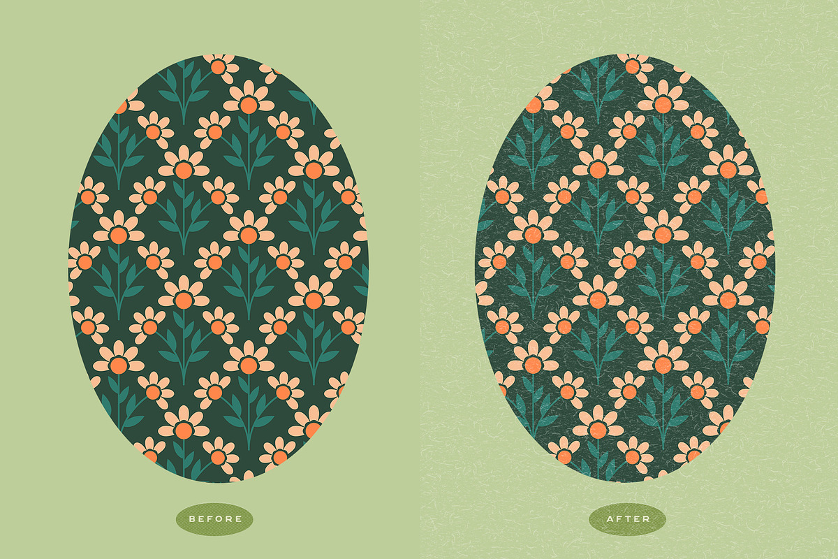 Seamless Textures—Set 01, a Texture Graphic by Basia Stryjecka (Photo 8 of 19)