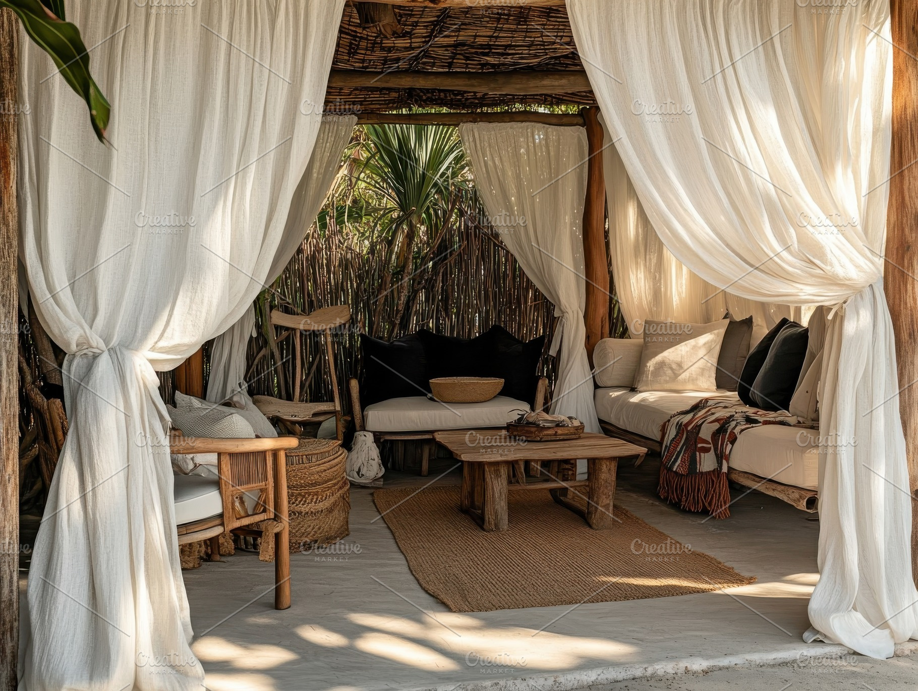 Luxurious Beachside Glamping Tent, a Holiday Photo by Virgo Studio