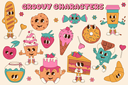 Groovy Sweet Food Collection, a Food Illustration by Alla's Creations (Thumbnail 5 of 13)
