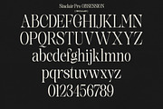 Sinclair Pro Obsession | 12 Font, a Serif Font by Natural Ink Studio (Thumbnail 17 of 17)