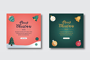 Christmas Social Media Post, a Social Media Template by MightyDesign (Thumbnail 4 of 8)