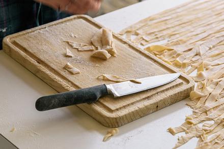 Close-up of the process of making homemade pasta, a Food & Drink Photo by Architect´s eye