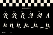 Mezarou, a Script Font by Aluyeah Studio (Thumbnail 5 of 15)